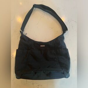 Baggallini Essential Hobo Crossbody - Black Travel Bag